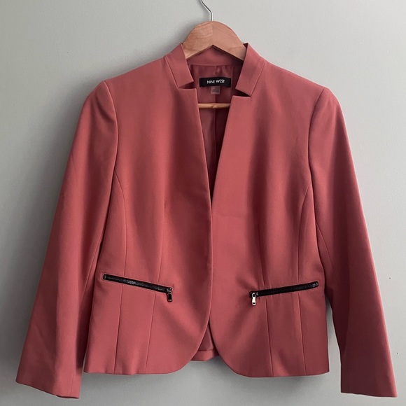 Nine West Jackets & Blazers - NINE WEST Salmon Blazer Size 2